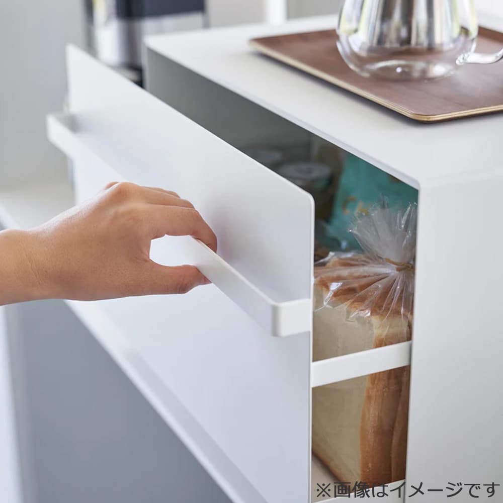 ブレッドケース「タワー 1857」ホワイト