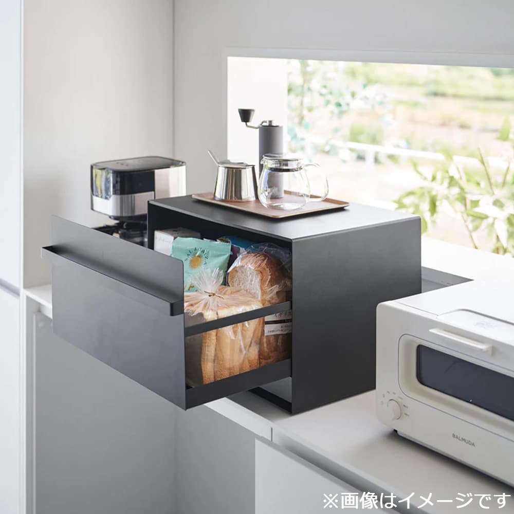 ブレッドケース「タワー 1858」ブラック