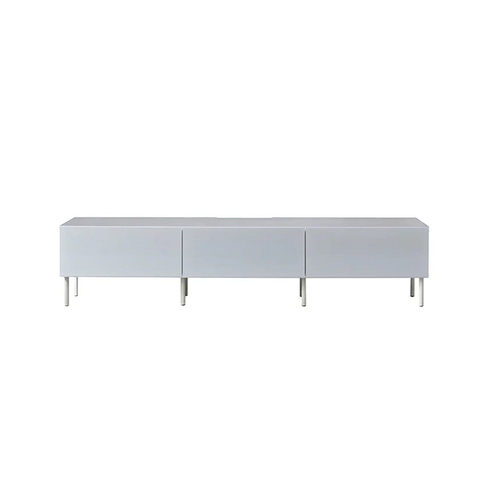 テレビボード「ハリス」GWH ガラスホワイト色 全3サイズ(幅160cm・幅180cm・幅200cm)