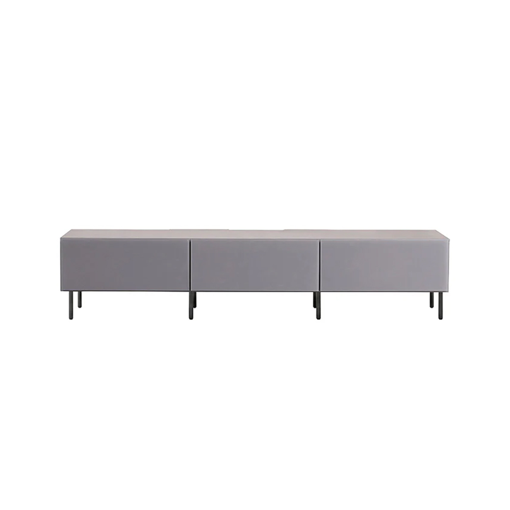 テレビボード「ハリス」GGY ガラスグレー色 全3サイズ（幅160cm・幅180cm・幅200cm）