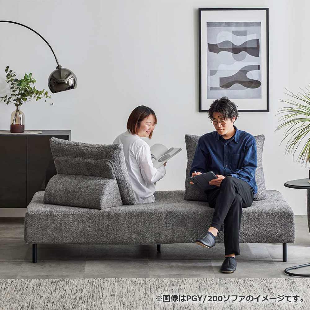 ソファ「ティノ」背クッション2個付き 全2サイズ 布全2色