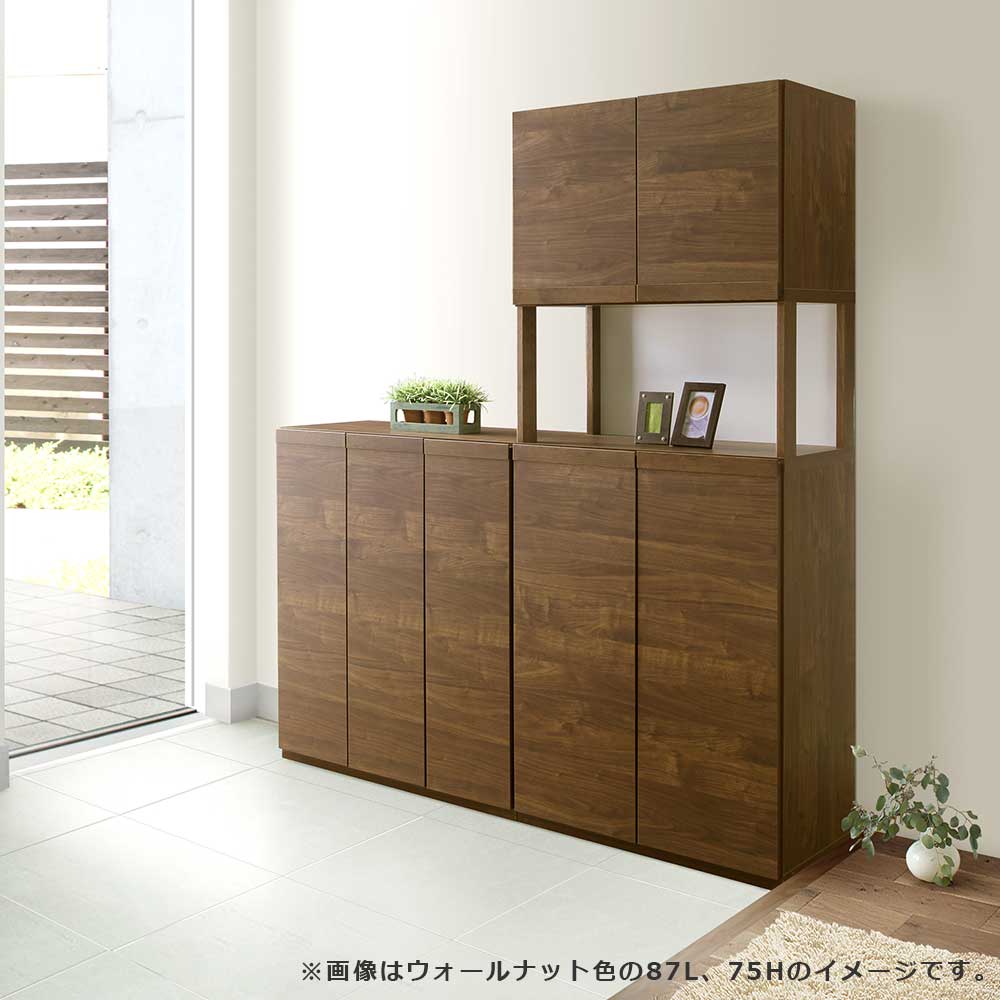 シューズボックス「ドール Hタイプ」幅全3サイズ(幅75cm・幅87cm・幅104cm) 高さ180cm 全3色【セール対象品のため5%OFF】