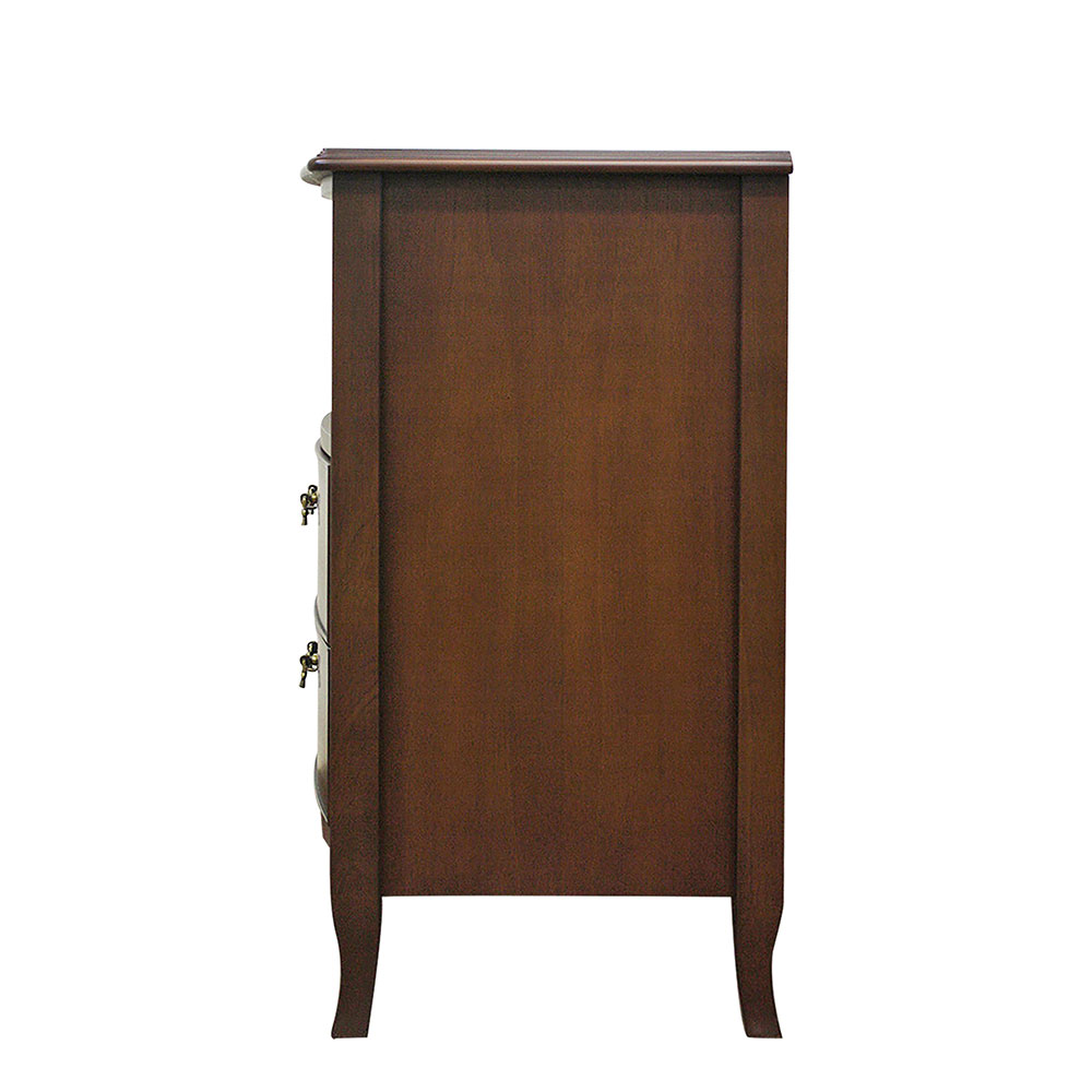 オープンチェスト「ベネチア60」幅60cm マホガニー材【セール対象品のため5%OFF】