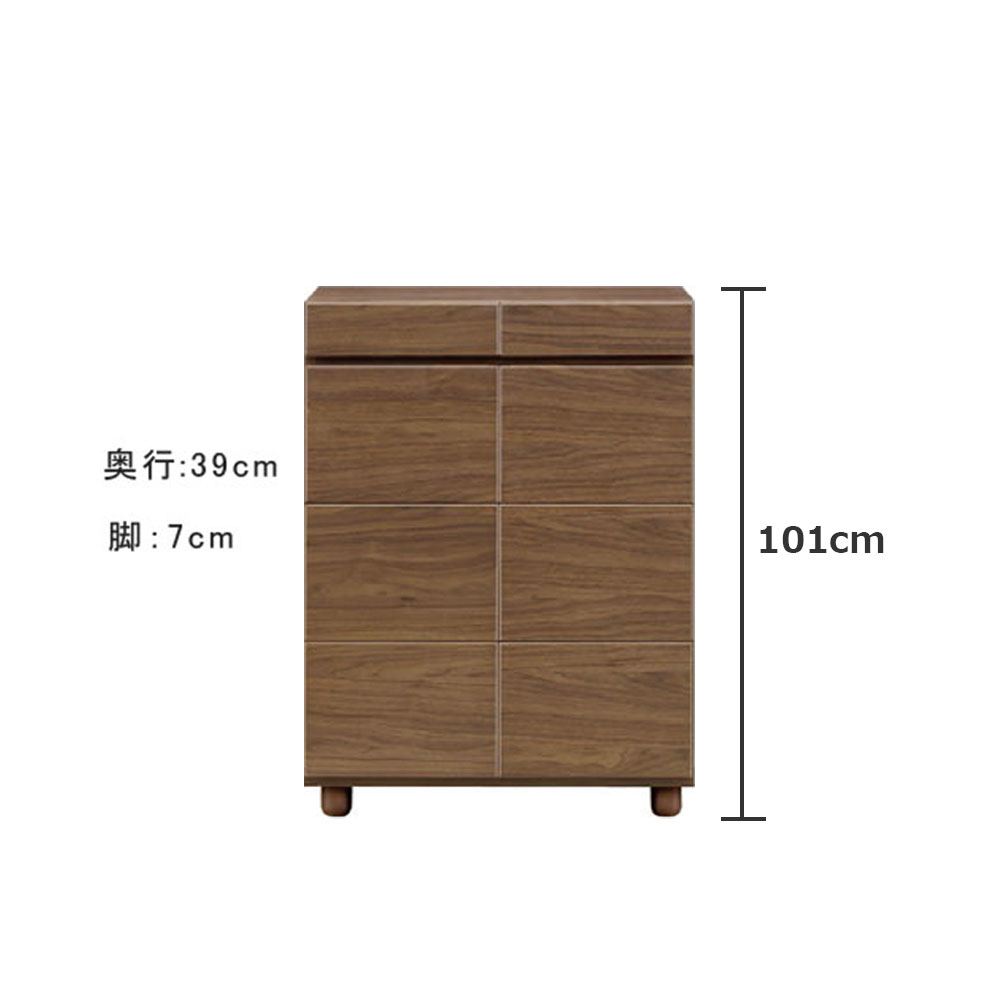シューズボックス「ゴールド Lタイプ」幅全3サイズ(幅75cm・幅87cm・幅104cm) 高さ101cm 全2色【セール対象品のため5%OFF】