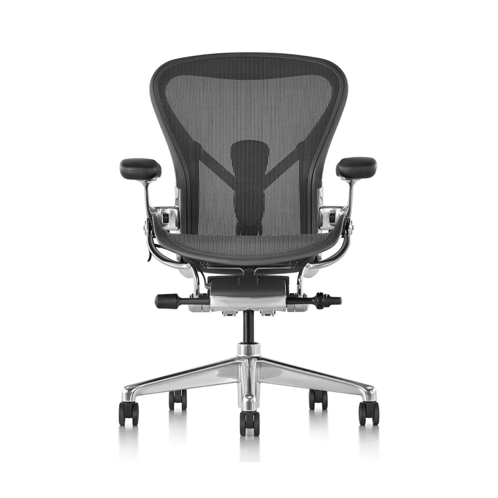 HermanMiller(ハーマンミラー)「アーロンチェア リマスタード」ポリッシュ Bサイズ【Home Office Sale 5月31日(日)まで20%OFF】