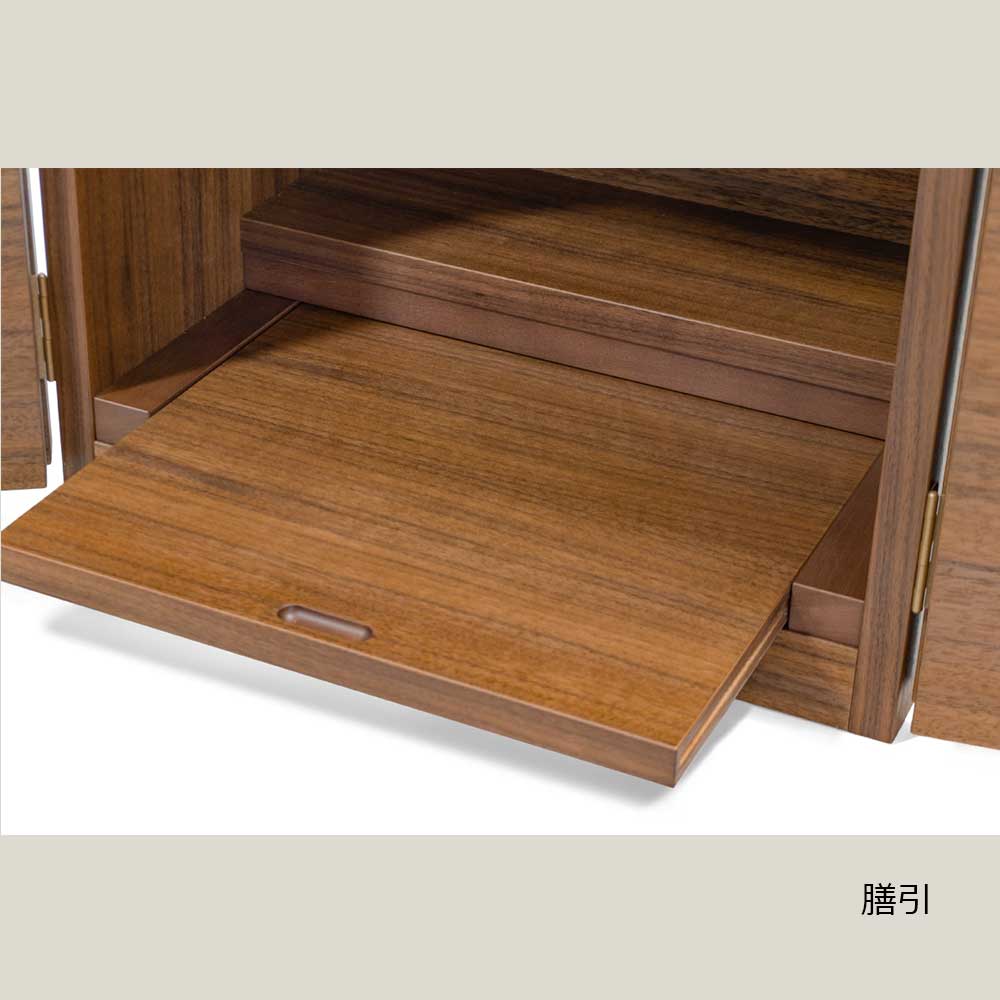 MASTERWAL（マスターウォール）仏壇「SION シオン ブツダン SIBT-WN」 ウォールナット材 ウレタン塗装【受注生産品】