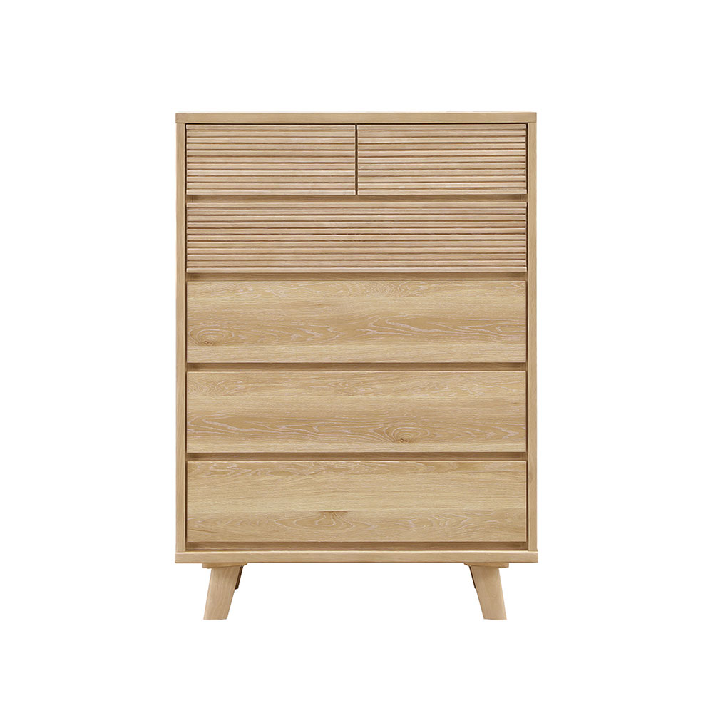 ハイチェスト「Clerk クラーク 80」幅80.5cm OAK色【セール対象品のため5%OFF】