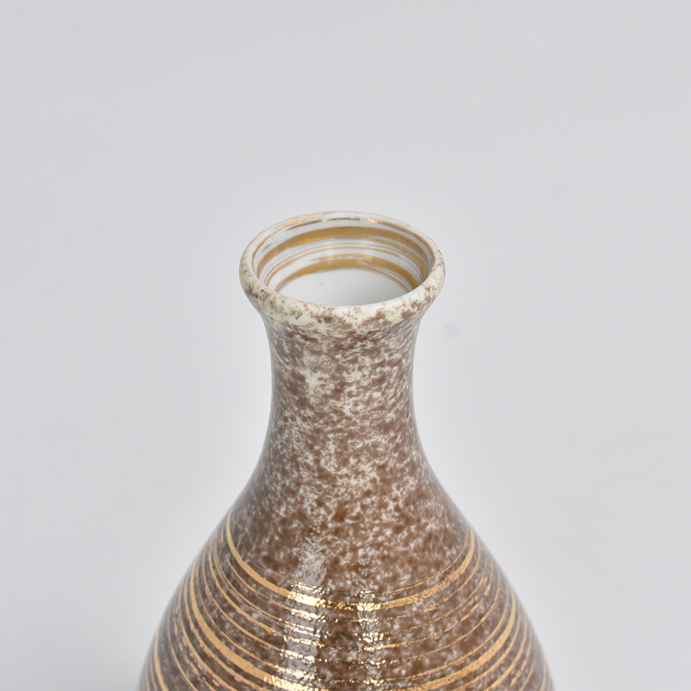 半酒器セット 雅刷毛 金 木箱入り【オンラインショップ限定品】
