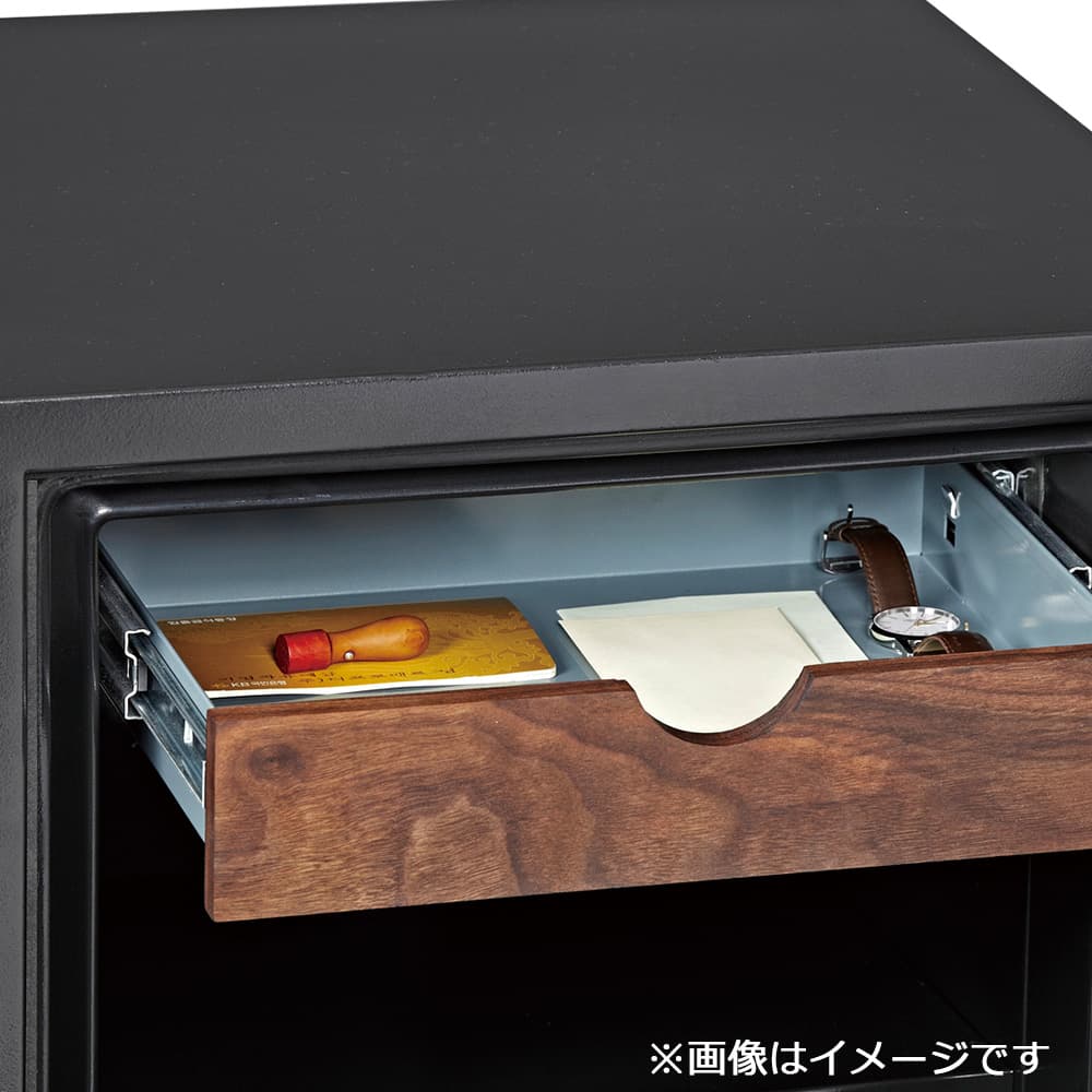 耐火金庫「DBAUM500」DBAUM 36L 幅40.4cm 奥行50.3cm ウォールナット材【送料・開梱設置費込み】【メーカー直送】【キャンペーンのため5％OFF】