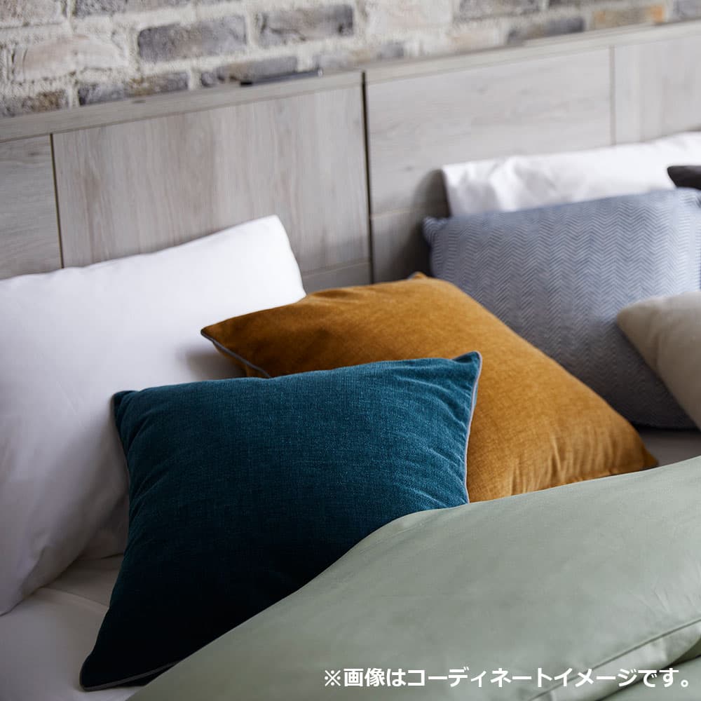 クッションカバー「ジャイアント LL1311」ブルーグリーン 45cm角