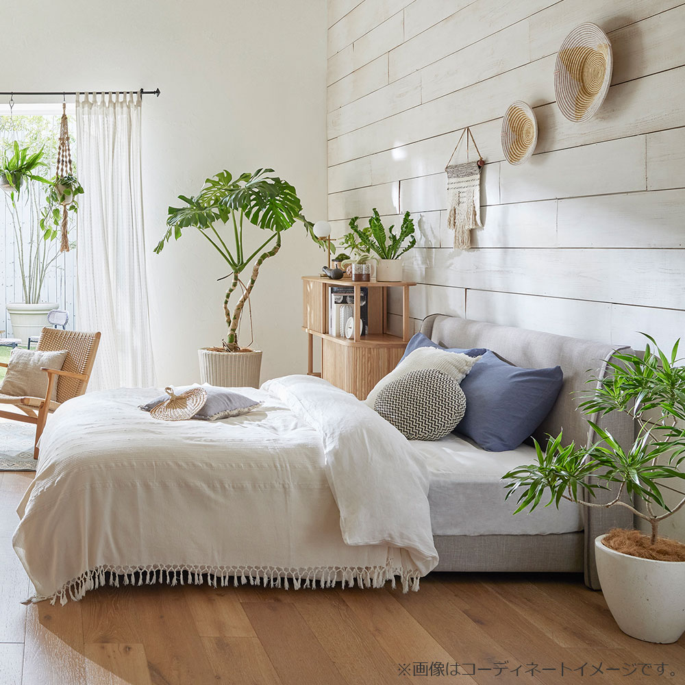 ボックスシーツ「THE LINEN（ザ リネン）」マチ高43cm 麻 全2色
