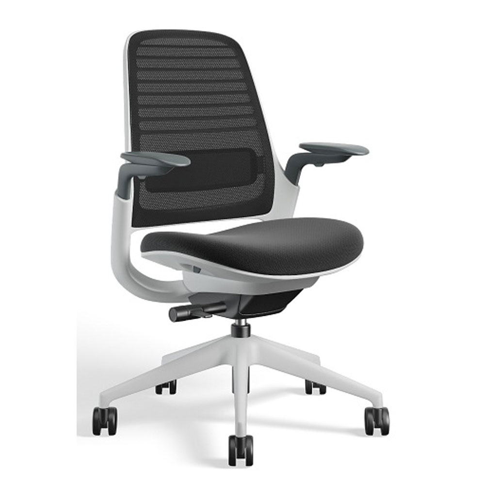 Steelcase(スチールケース)デスクチェア「シリーズ1」シーガルフレーム 座リコリス
