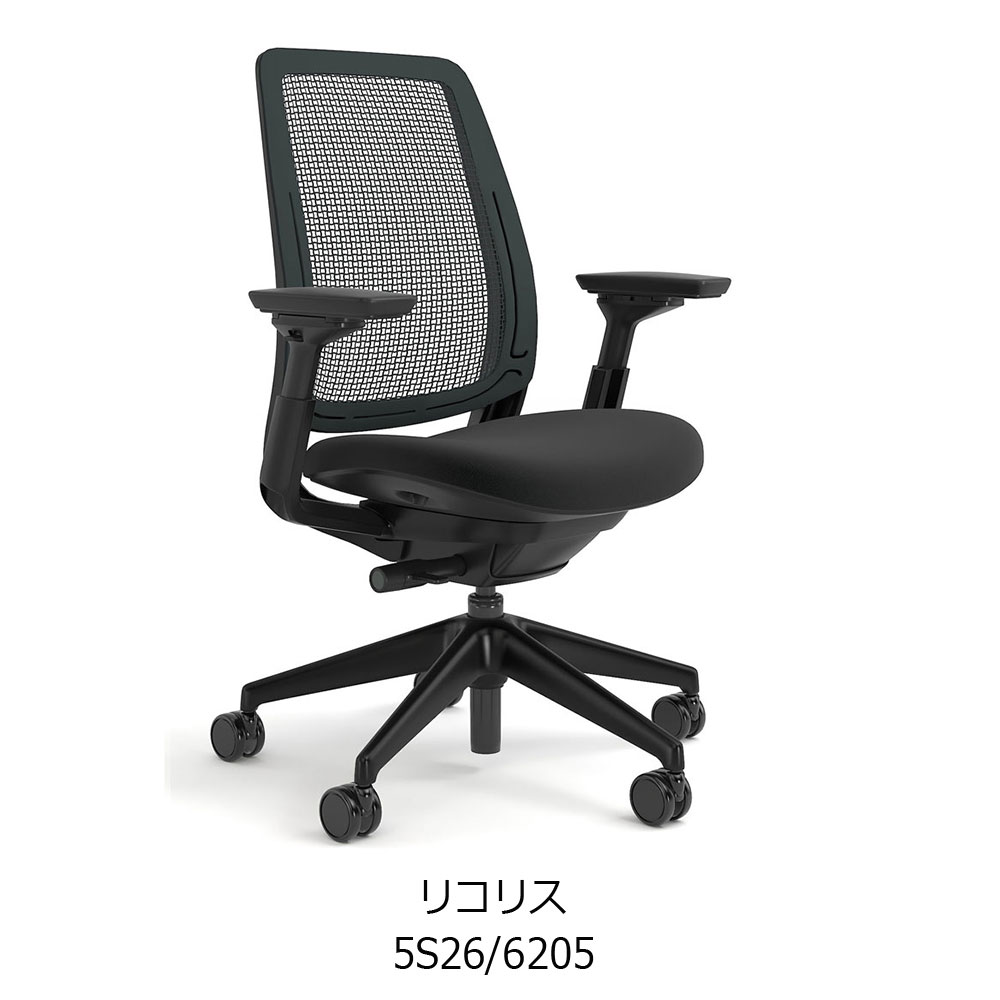 Steelcase（スチールケース）デスクチェア「シリーズ2」ブラックフレーム エアバック リコリス 5S26/6205