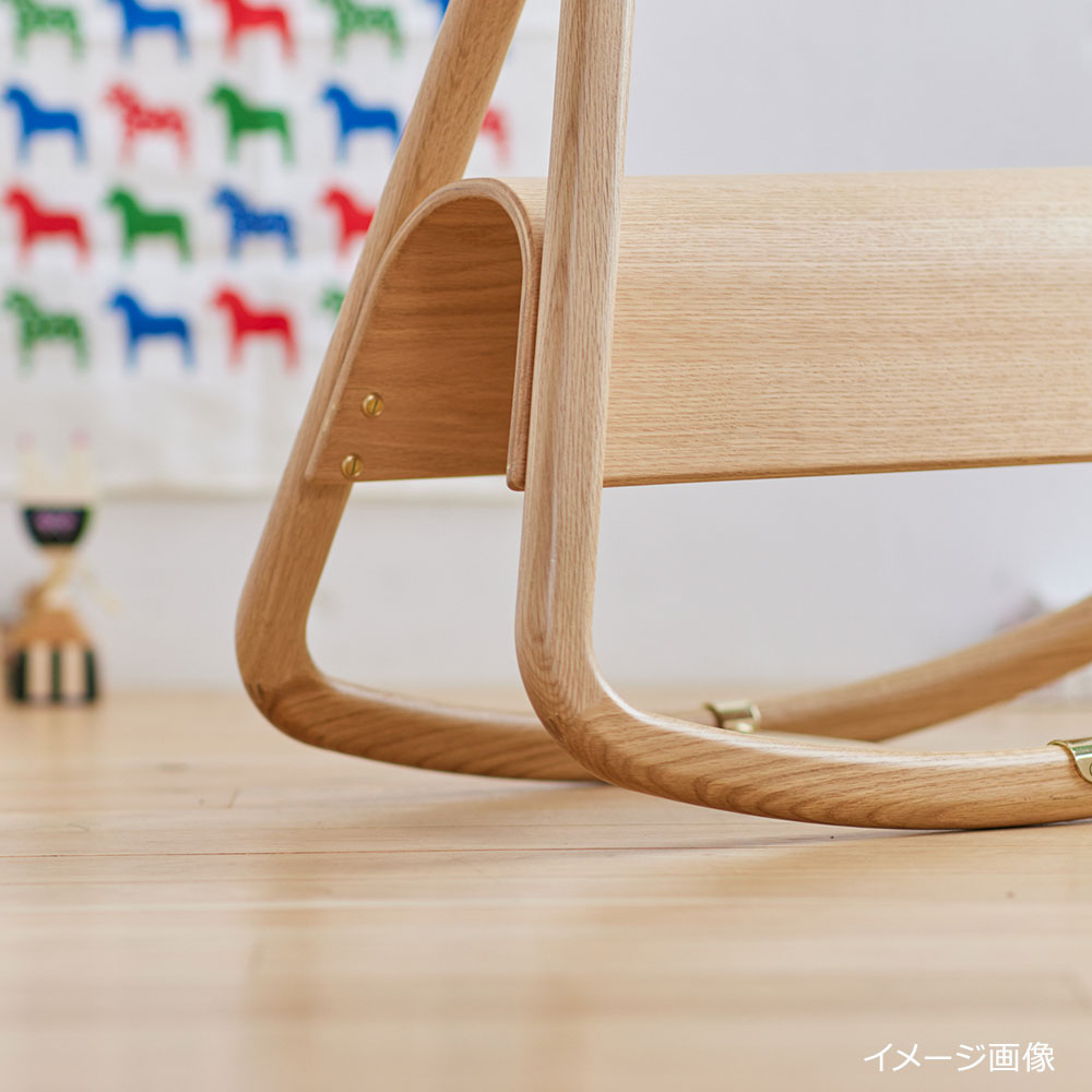 秋田木工 ロッキングホース「AA-1」ナラ材【受注生産品】