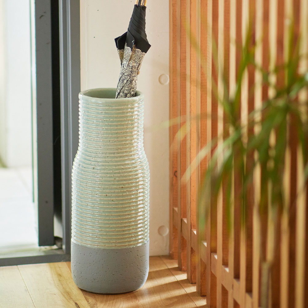 磁器傘立て「AM-350S」グリーン