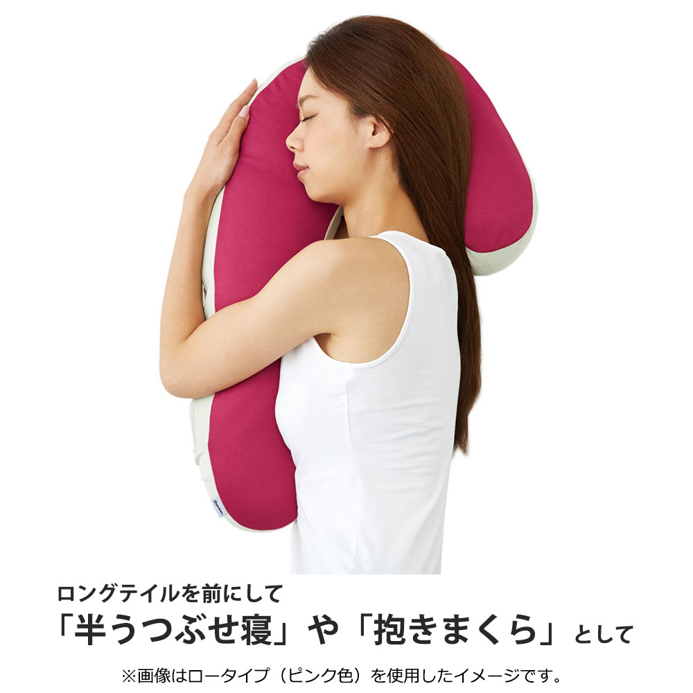 枕「スリープバンテージドクター」ハイタイプ ブルー色 FranceBed(フランスベッド)