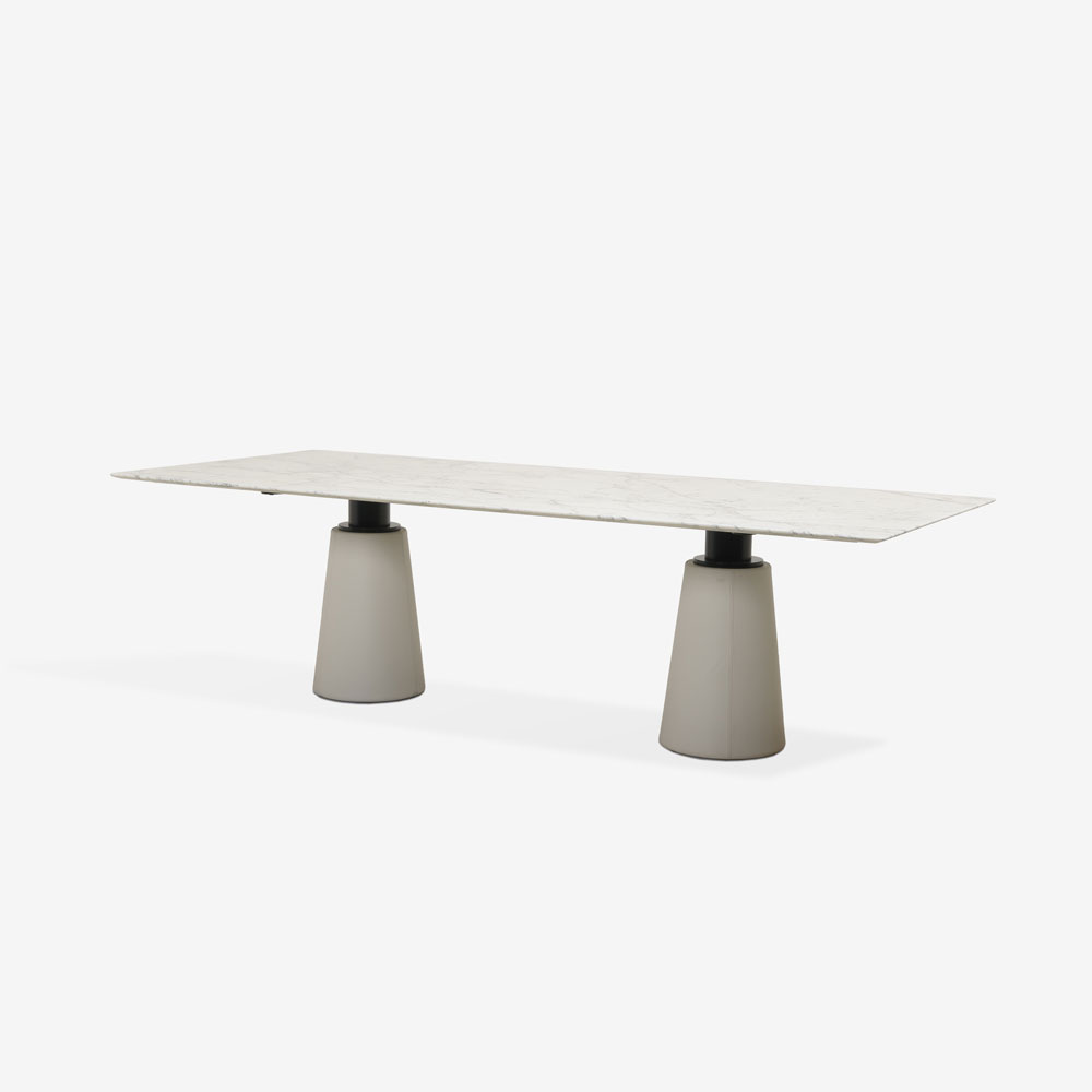 PoltronaFrau(ポルトローナ・フラウ)ダイニングテーブル 「メサドゥーエ」幅260cm 大理石アラベスカート