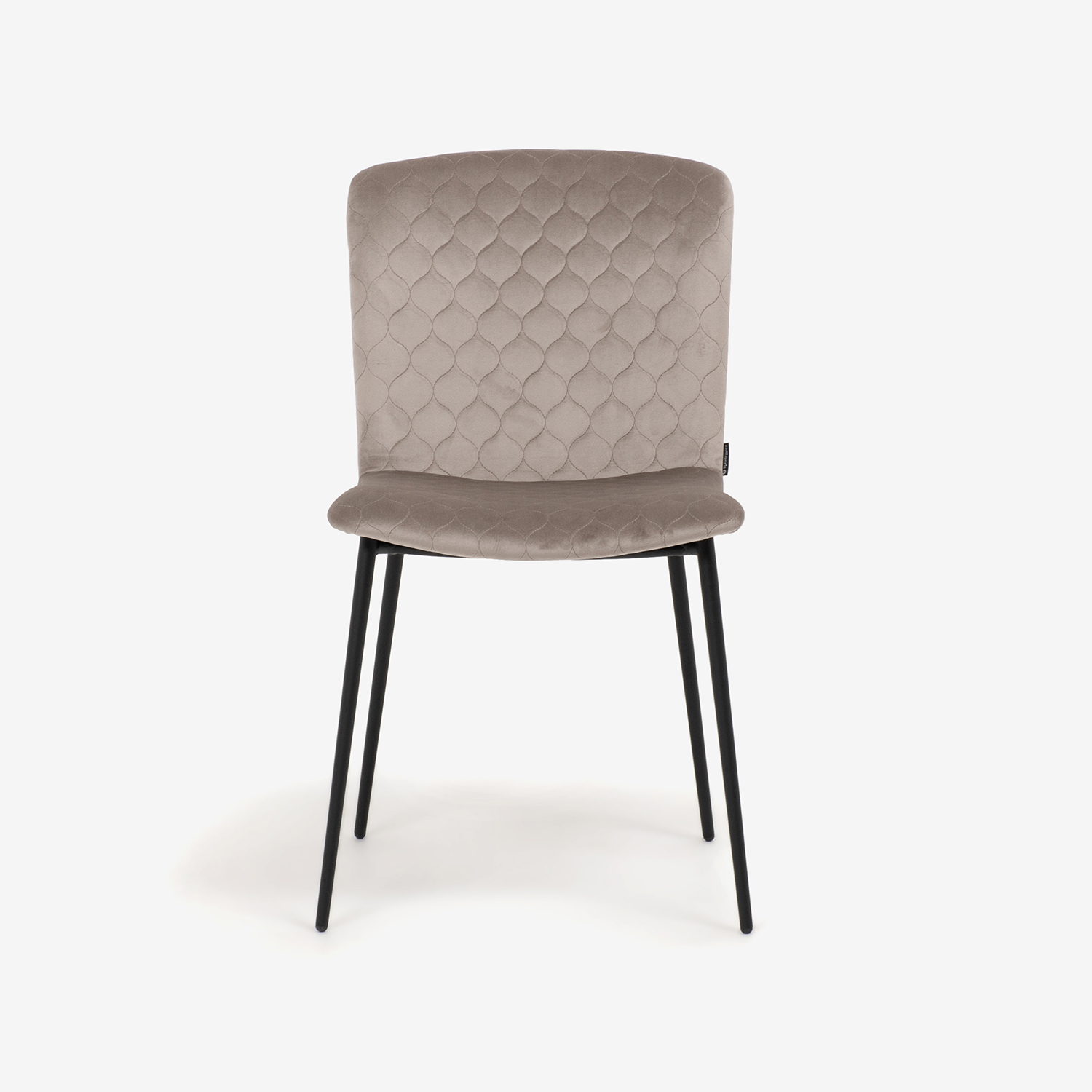 Calligaris(カリガリス)ダイニングチェア「Love CS1885-A」布グレージュ色