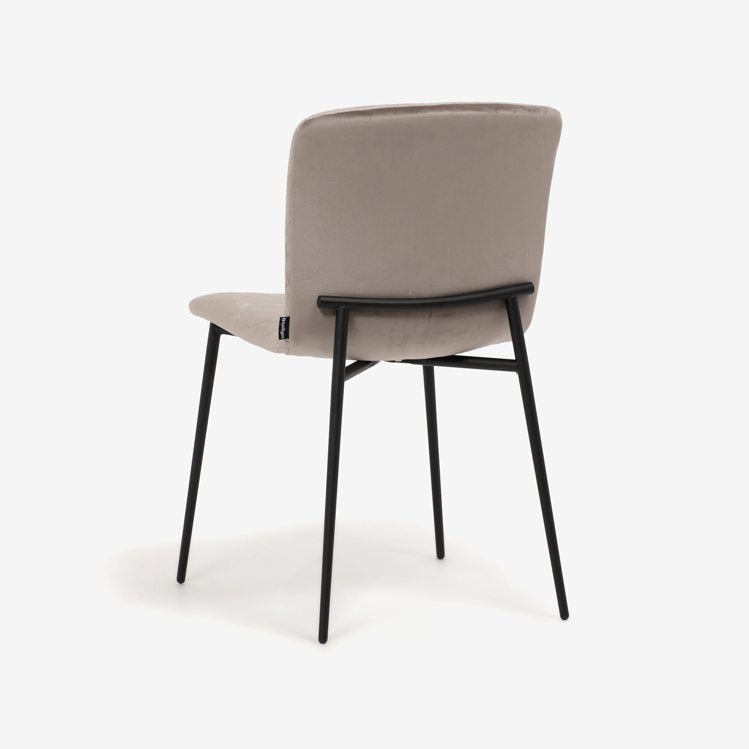 Calligaris(カリガリス)ダイニングチェア「Love CS1885-A」布グレージュ色