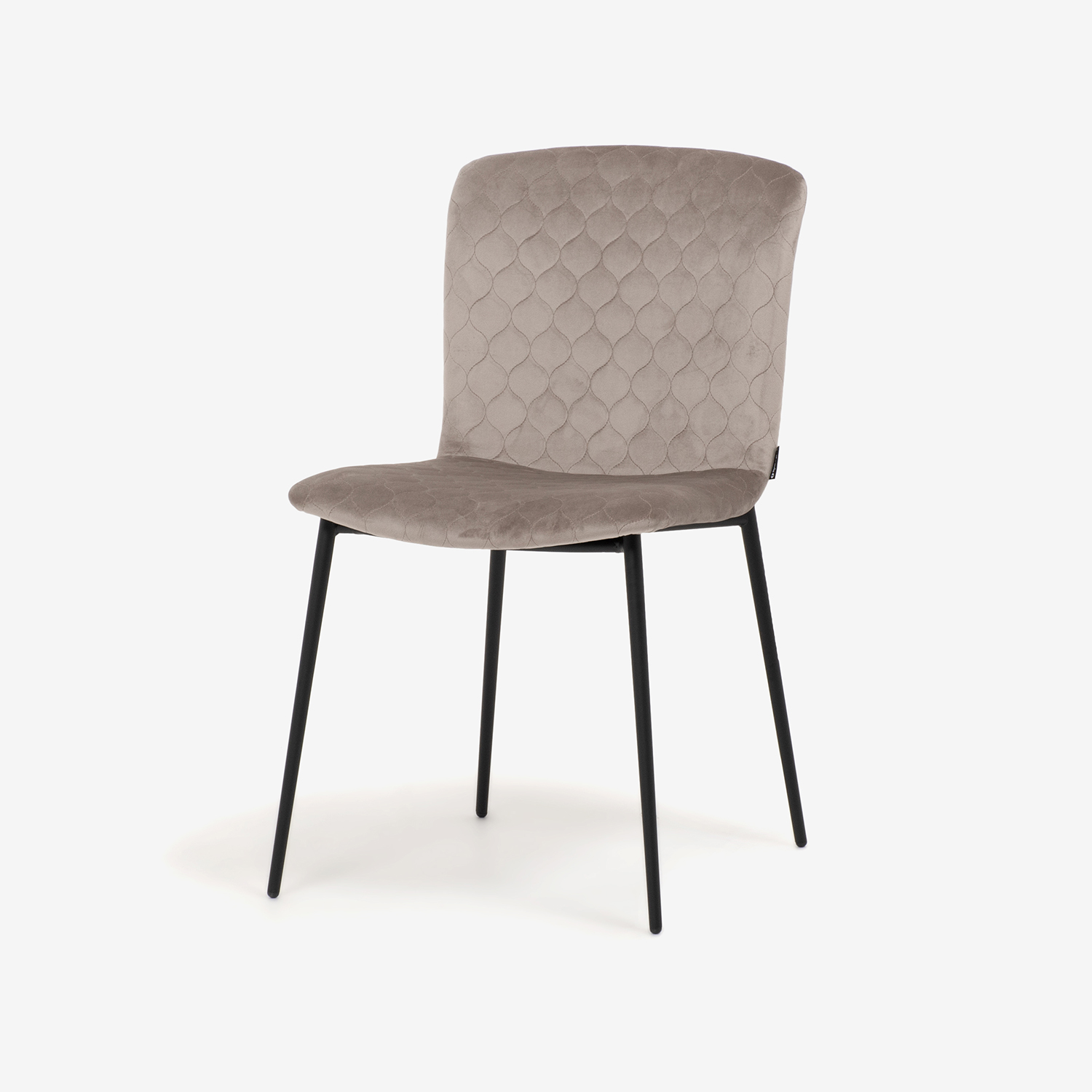 Calligaris（カリガリス）ダイニングチェア「Love CS1885-A」布グレージュ色