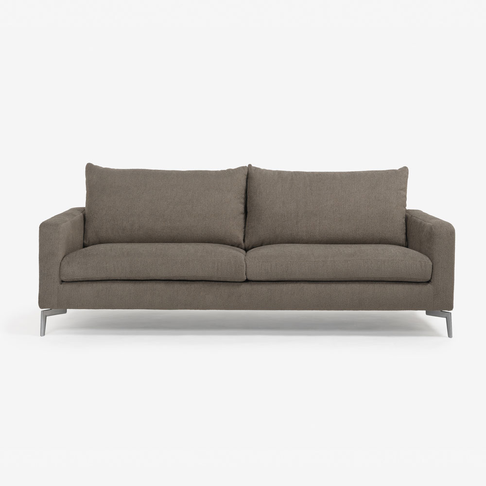 erba(エルバイタリア)ソファ「ベラビスタ」幅200cm 布グレージュ色 FAVOLA403【セール対象品のため26%OFF】【お手入れキットの特典付き】