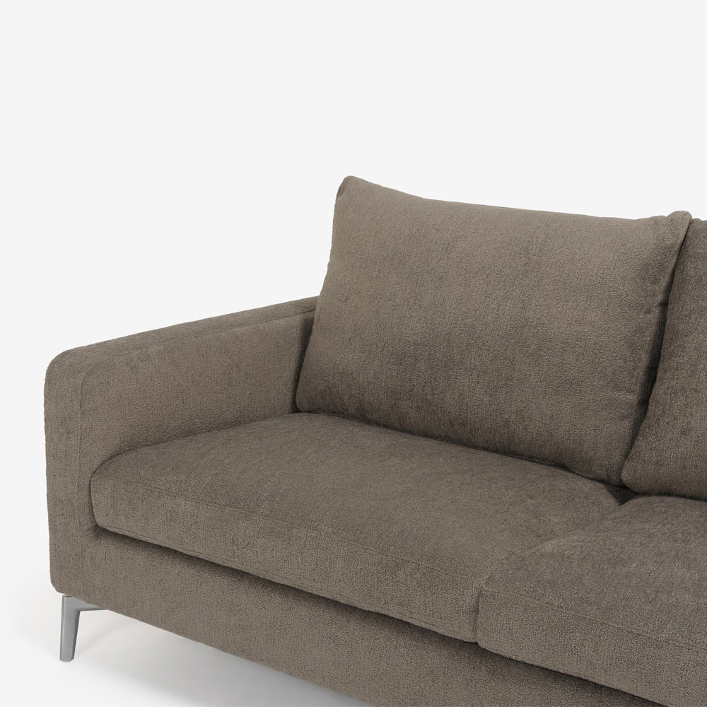 erba（エルバイタリア）ラブソファ「ベラビスタ」幅170cm 布グレージュ色 FAVOLA403【セール対象品のため28%OFF】
