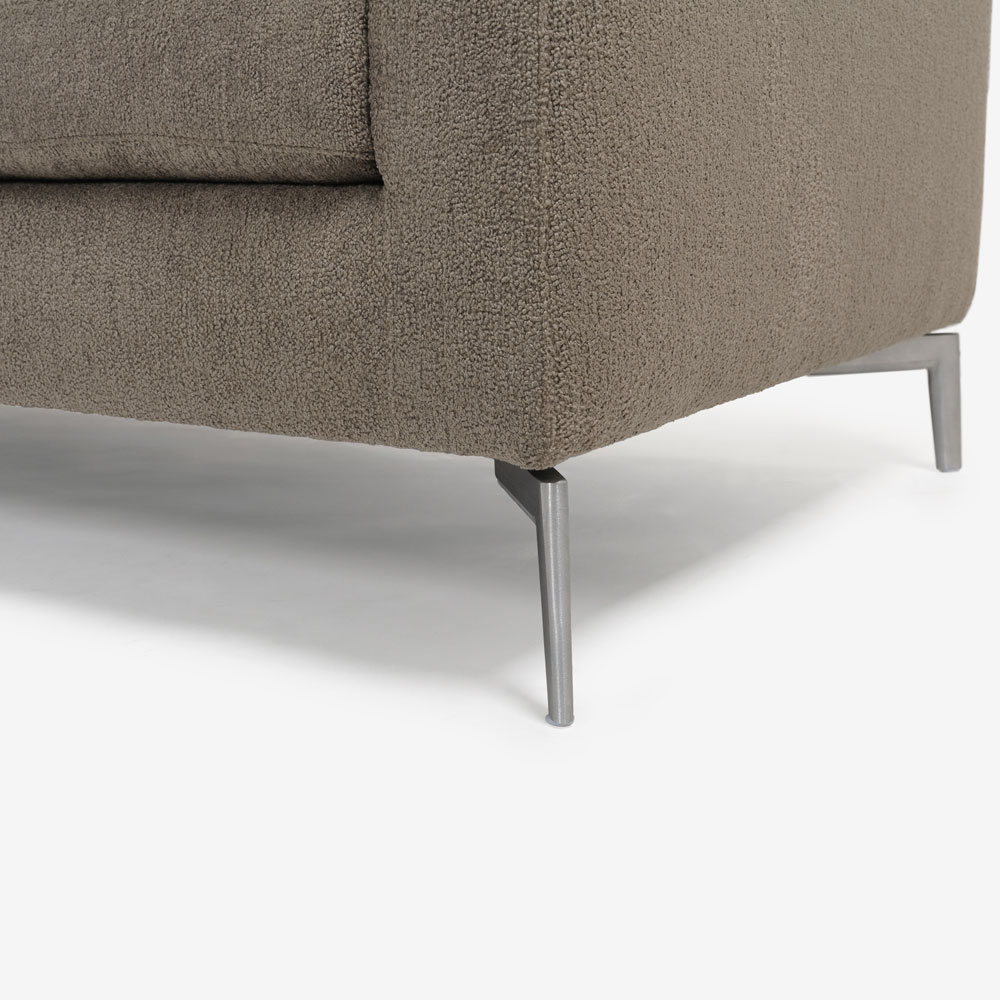 erba（エルバイタリア）ラブソファ「ベラビスタ」幅170cm 布グレージュ色 FAVOLA403【セール対象品のため28%OFF】