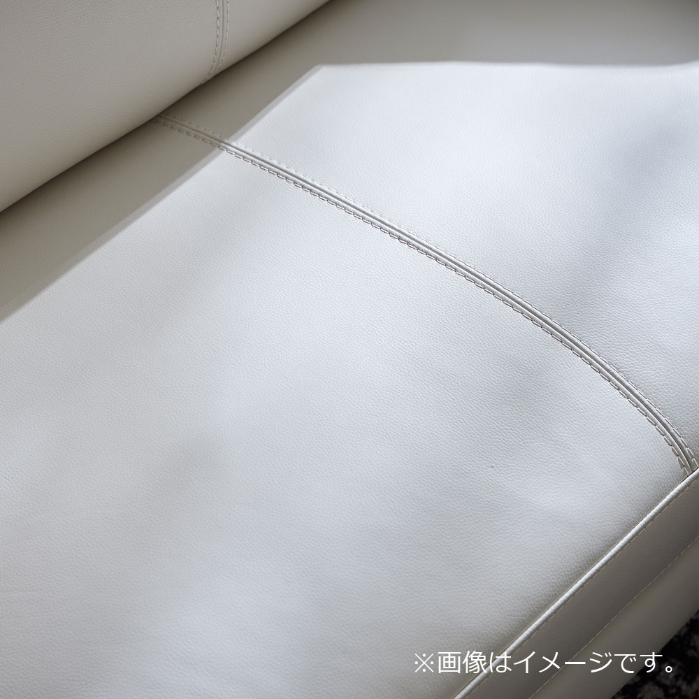 カウチソファ 2点セット「L/S 67(エルエス67)」カウチ背無し(向って左)+片肘カウチ(向って右) 革フロスト色 #J-156E