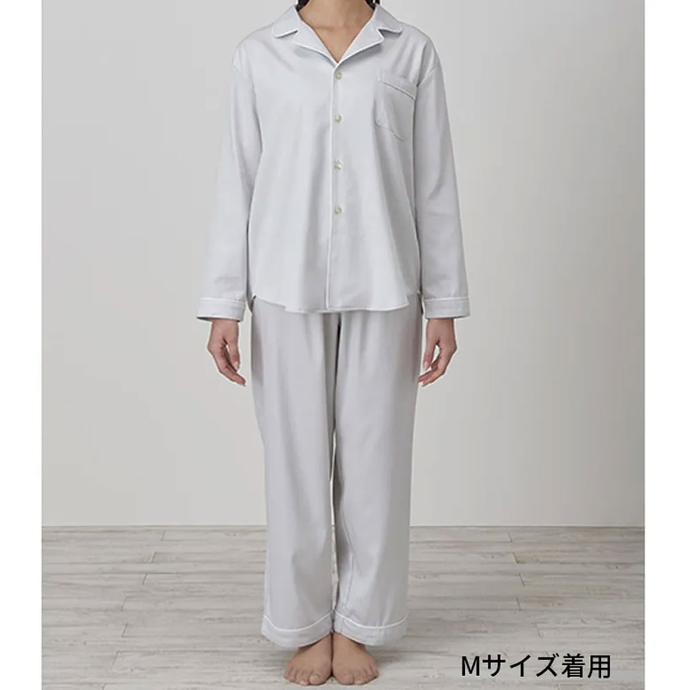 ナイトウェア 上下セット「newmine(ニューミン)コスメティックスナイトウェア NM4603」サテンテラード 男女兼用 全3サイズ 全2色 nishikawa(西川)
