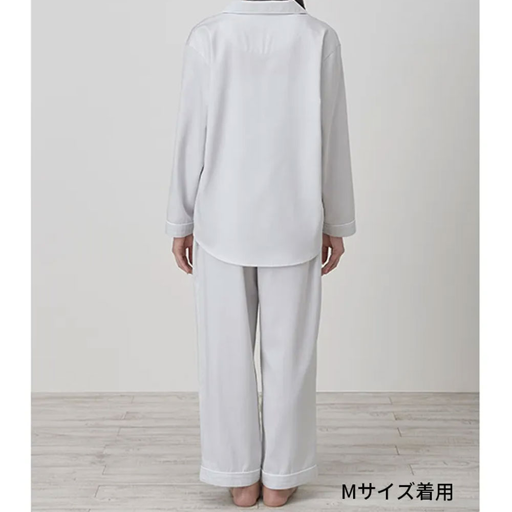 ナイトウェア 上下セット「newmine(ニューミン)コスメティックスナイトウェア NM4603」サテンテラード 男女兼用 全3サイズ 全2色 nishikawa(西川)
