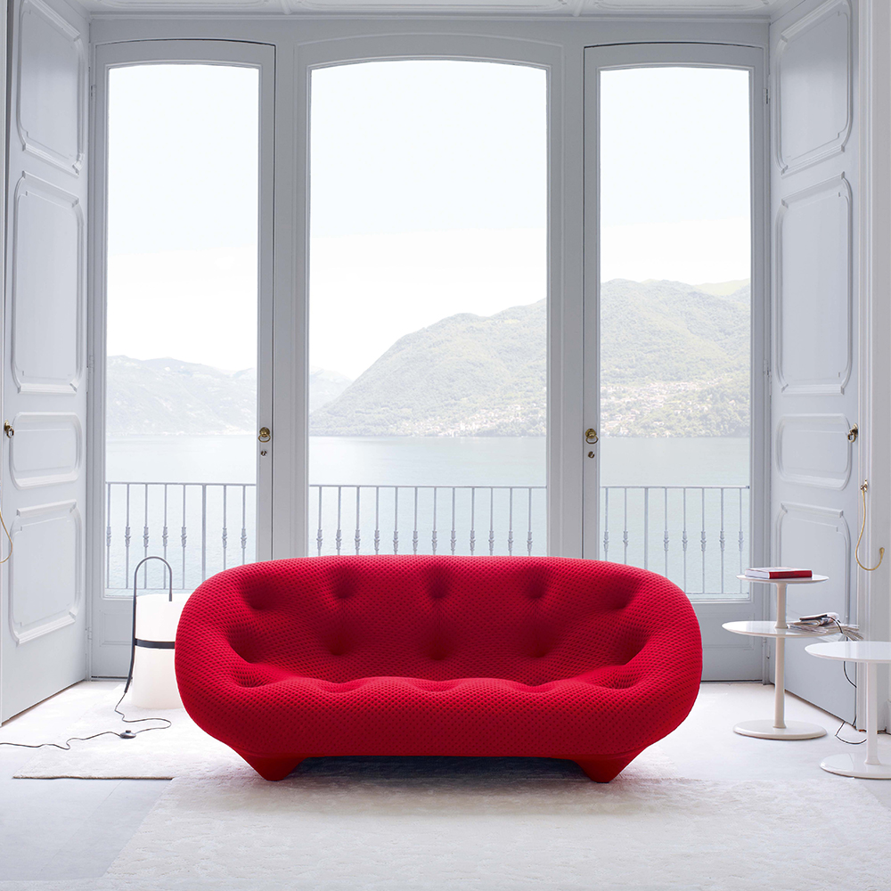 ligne roset(リーン・ロゼ)ラブソファ「ロゼプルム」2人掛け 幅202cm 布R-852【受注生産品】【LIGNE ROSET FAIR 6月28日(日)まで15%OFF】