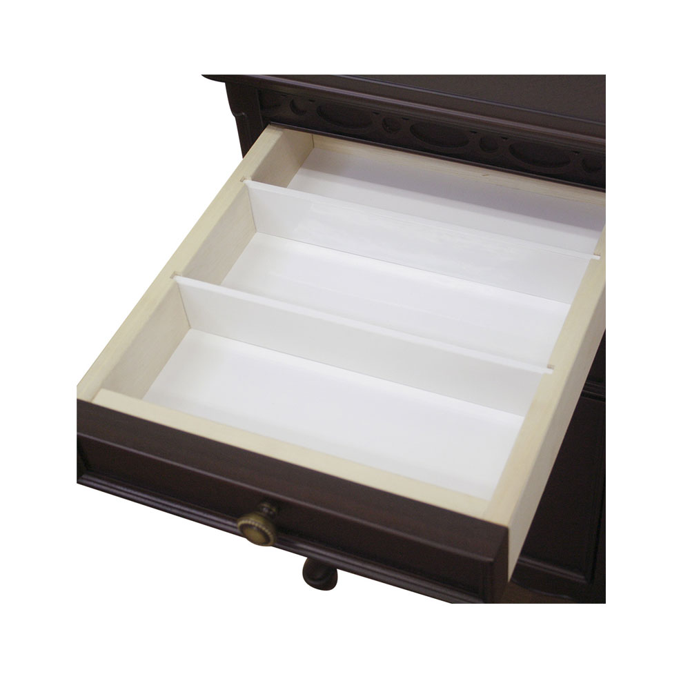 コスメチェスト「フルール DM」幅40cm マホガニー材ダークブラウン色【セール対象品のため5%OFF】