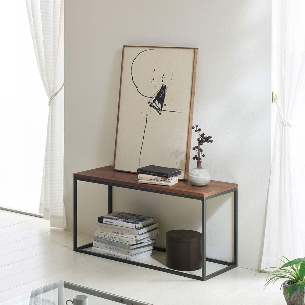 Pamouna(パモウナ)コンソールテーブル「IR-SL90T」幅90cm 高さ46.5cm 全3色