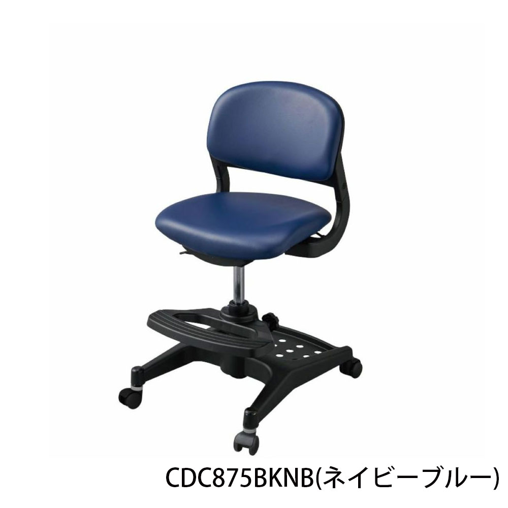 デスクチェア「Hybrid ハイブリッドチェア」ローバックタイプ PVCレザー 全6色