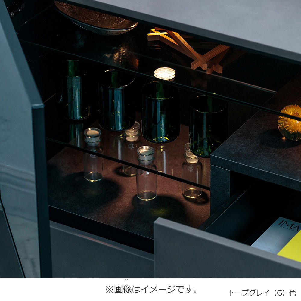 AYANO（綾野製作所）サイドボード「ゼノ ノワール ZL-90UD」幅90cm 全6色【セール対象品のため5%OFF】