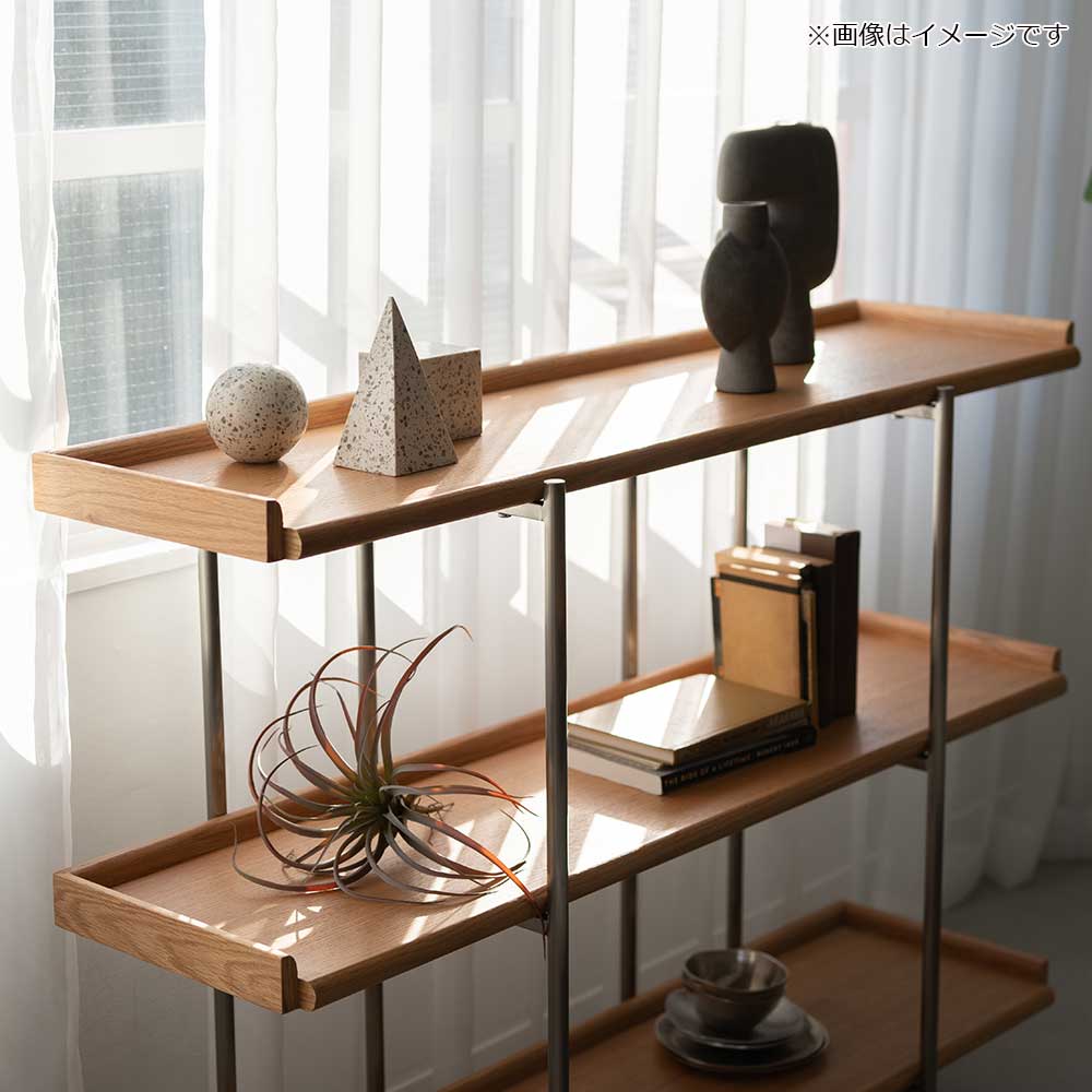 シェルフ 「キスト 」 幅120cm オーク材 全2サイズ【セール対象品のため5%OFF】