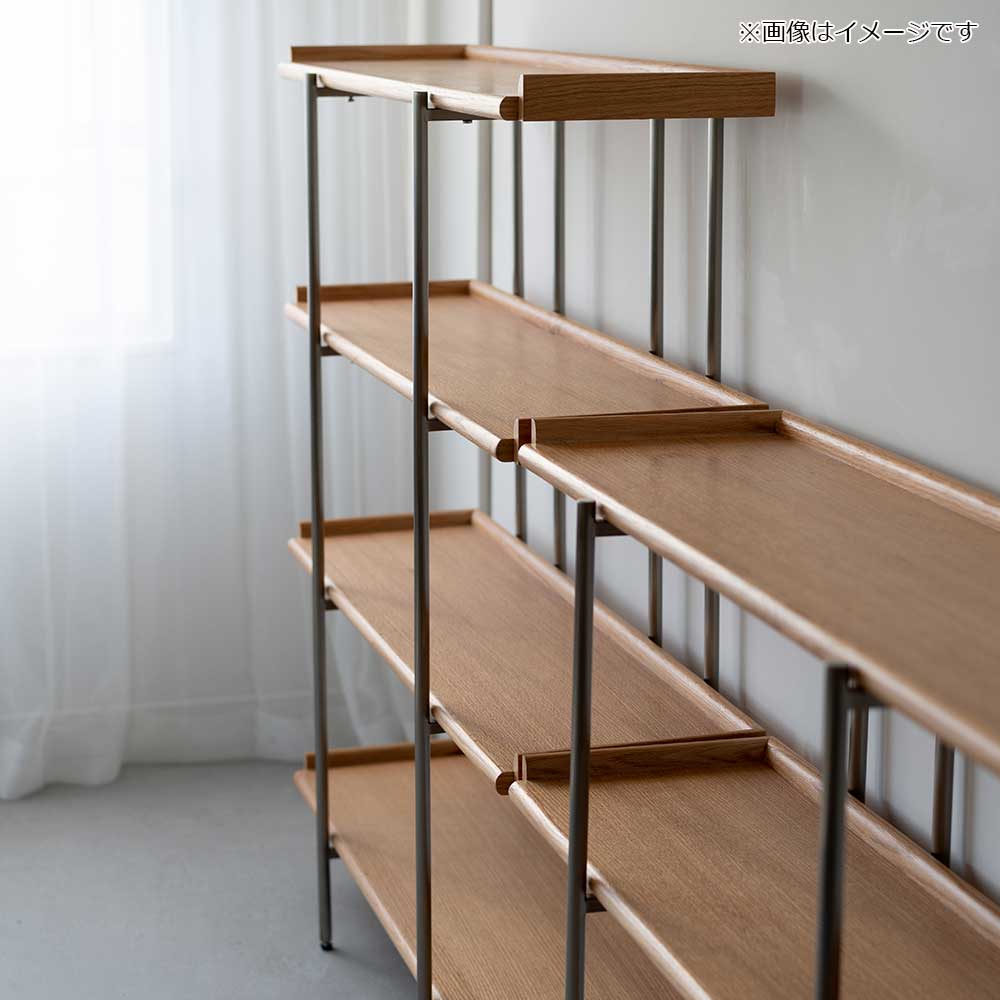 シェルフ 「キスト 」 幅120cm オーク材 全2サイズ【セール対象品のため5%OFF】