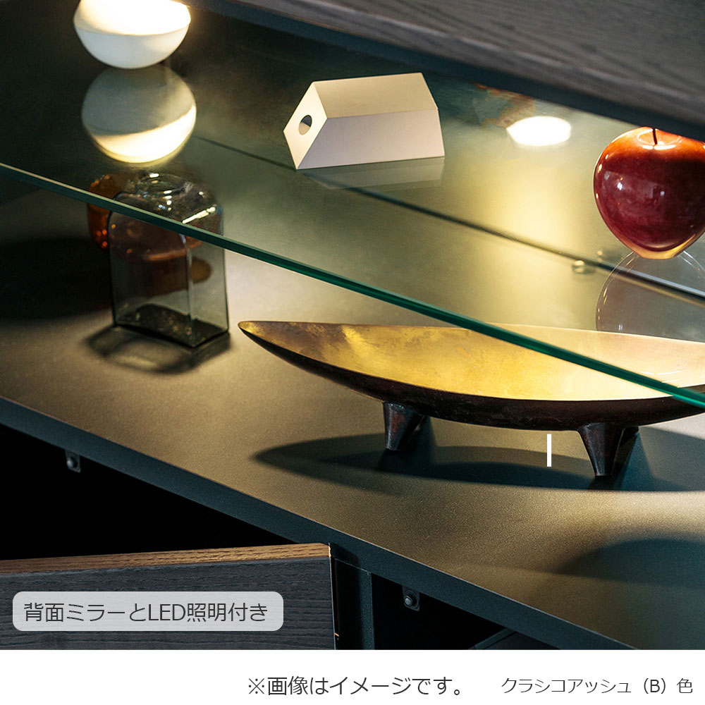 AYANO(綾野製作所)サイドボード「ゼノ ノワール ZL-90AO」幅90cm 全6色【セール対象品のため5%OFF】