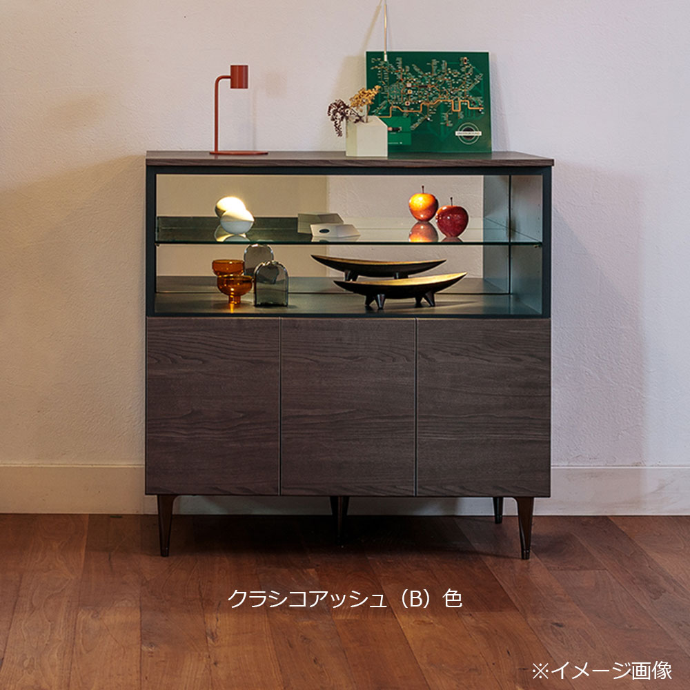 AYANO(綾野製作所)サイドボード「ゼノ ノワール ZL-90AO」幅90cm 全6色【セール対象品のため5%OFF】