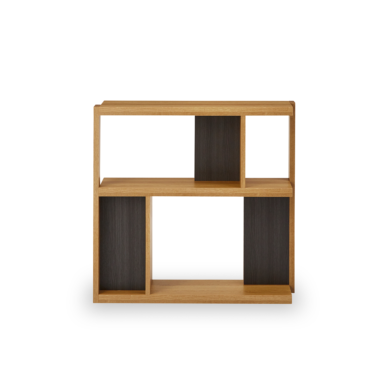 シェルフ「ローナ」幅93.5cm ロータイプ OAK オーク色【セール対象品のため5%OFF】