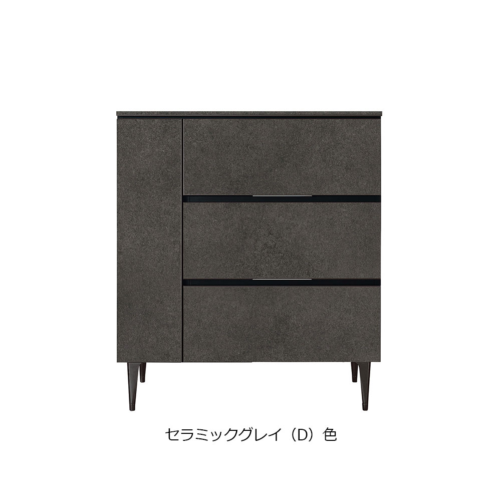 AYANO（綾野製作所）サイドボード「ゼノ ノワール ZL-80AD」幅80.2cm 全6色【セール対象品のため5%OFF】
