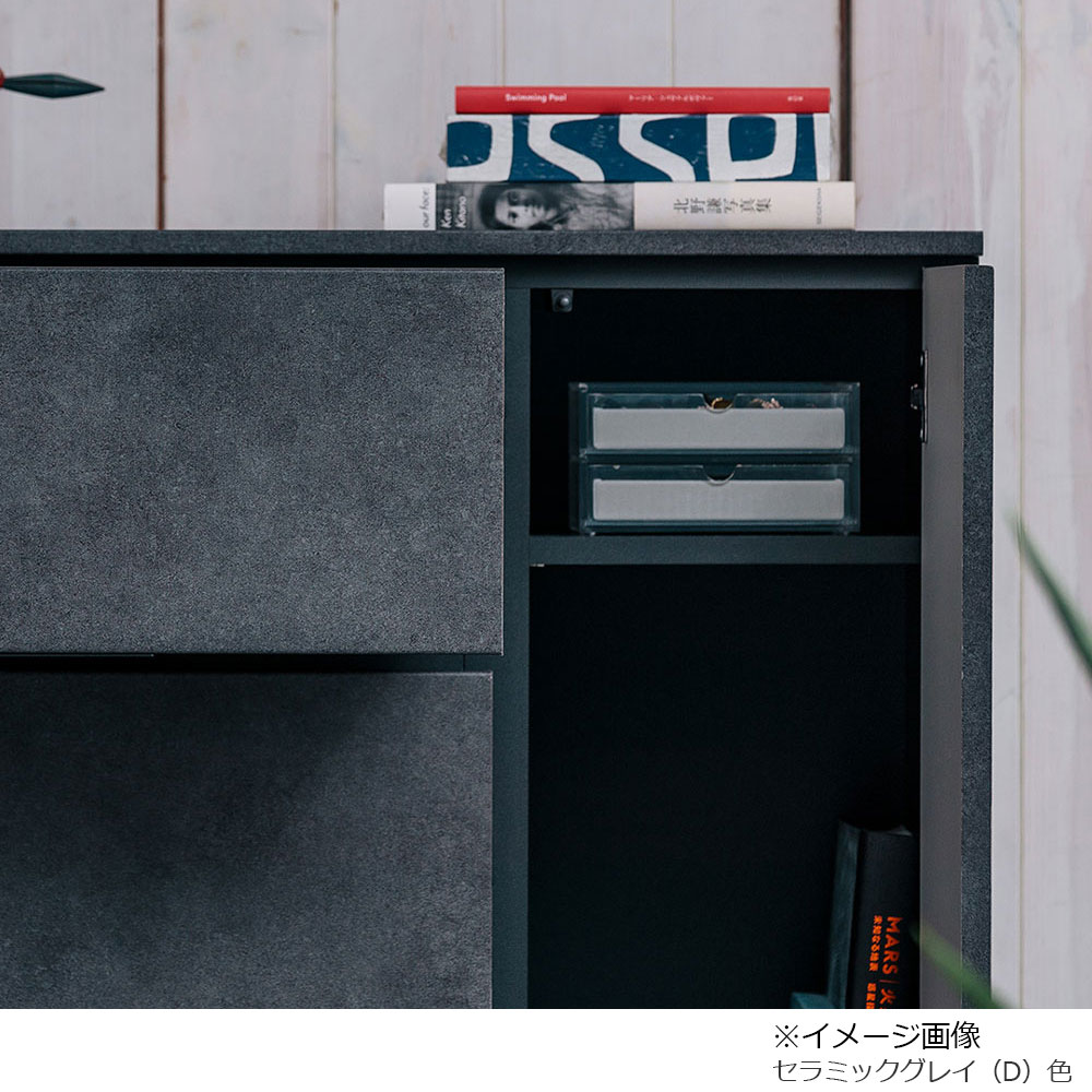 AYANO(綾野製作所)サイドボード「ゼノ ノワール ZL-120AD」幅120.2cm 全6色【セール対象品のため5%OFF】