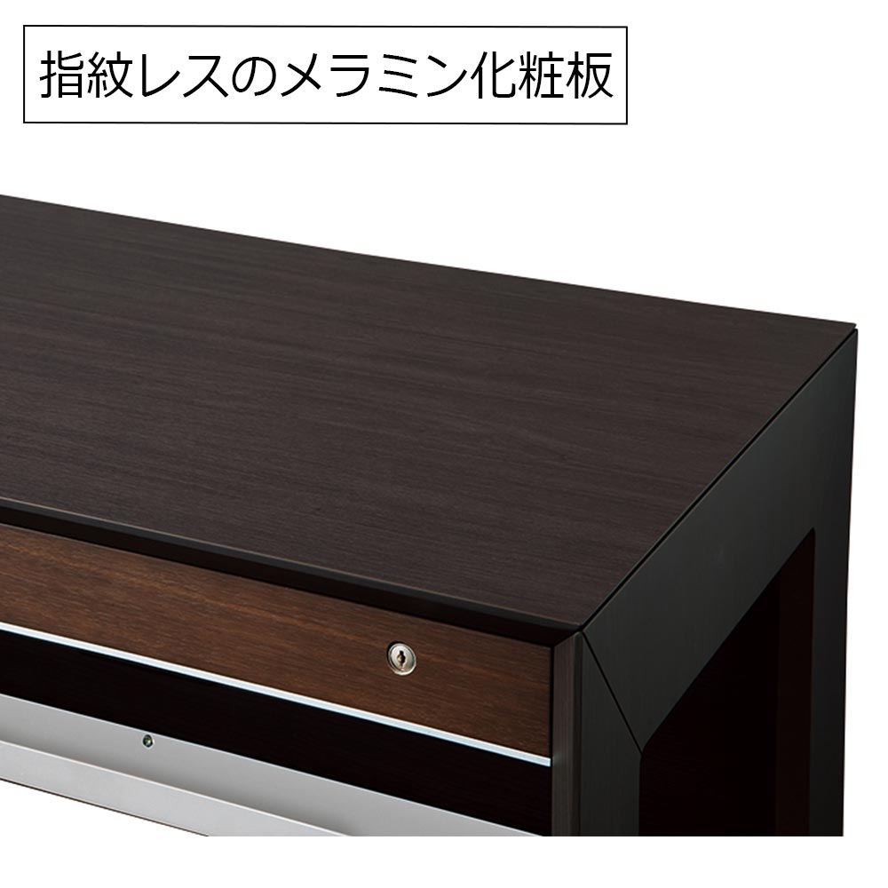 デスク「WISE ワイズ」BW色 全3サイズ