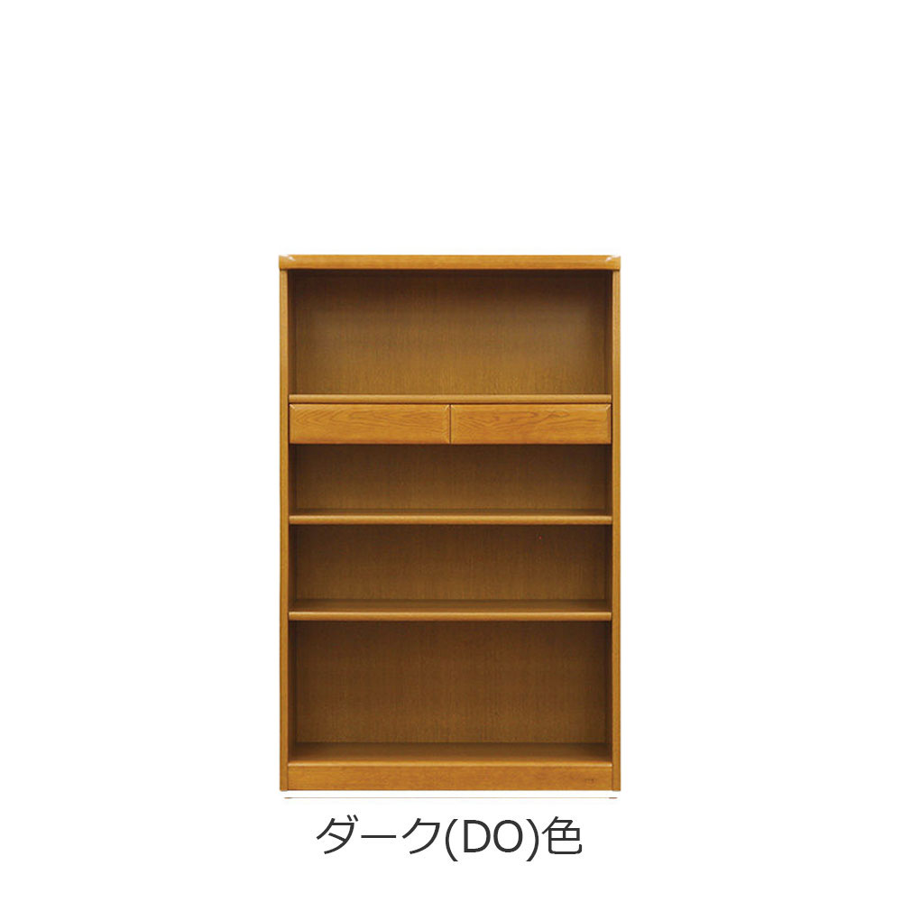 浜本工芸 書棚「No.3600B・No.3608B」オープンタイプ 幅85.1cm 高さ135cm 全2色［No.3600］【受注生産品】