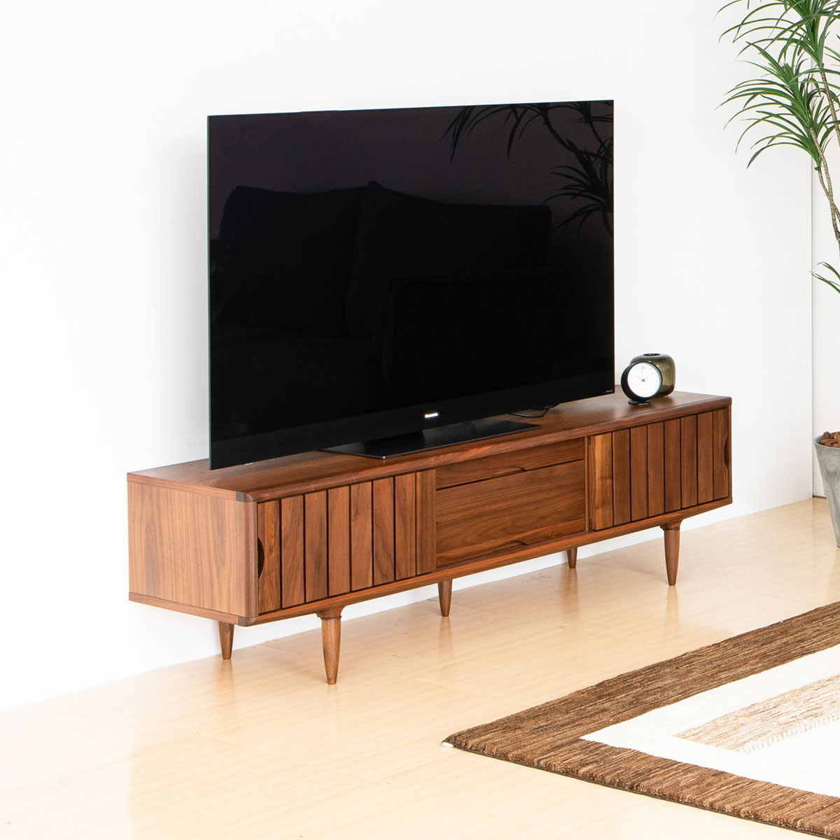 起立木工　テレビボード 「KISSUI(キッスイ)」 ウォールナット材 全2サイズ【セール対象品のため5%OFF】