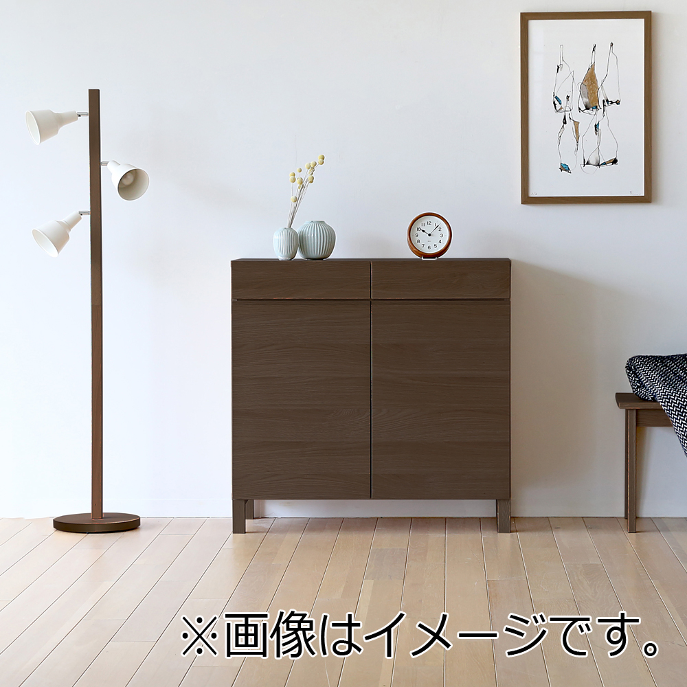 サイドボード「レッチェ」幅90cm ウォールナット材