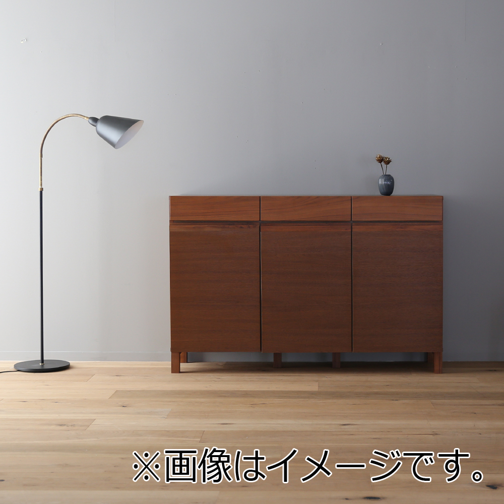 サイドボード「レッチェ」幅134.2cm ウォールナット材