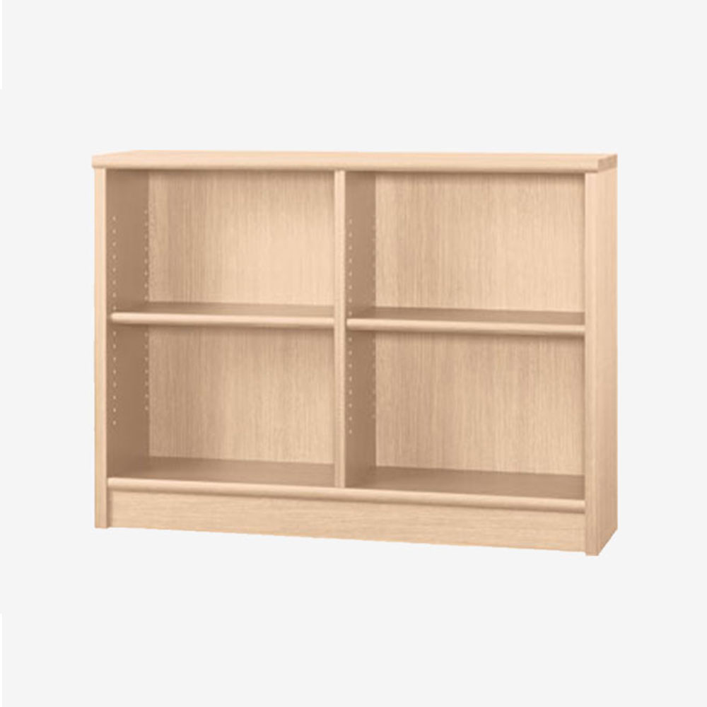 小島工芸 書棚 「Nアコード 120L」幅118.3cm ロータイプ 全4色【セール対象品のため5%OFF】