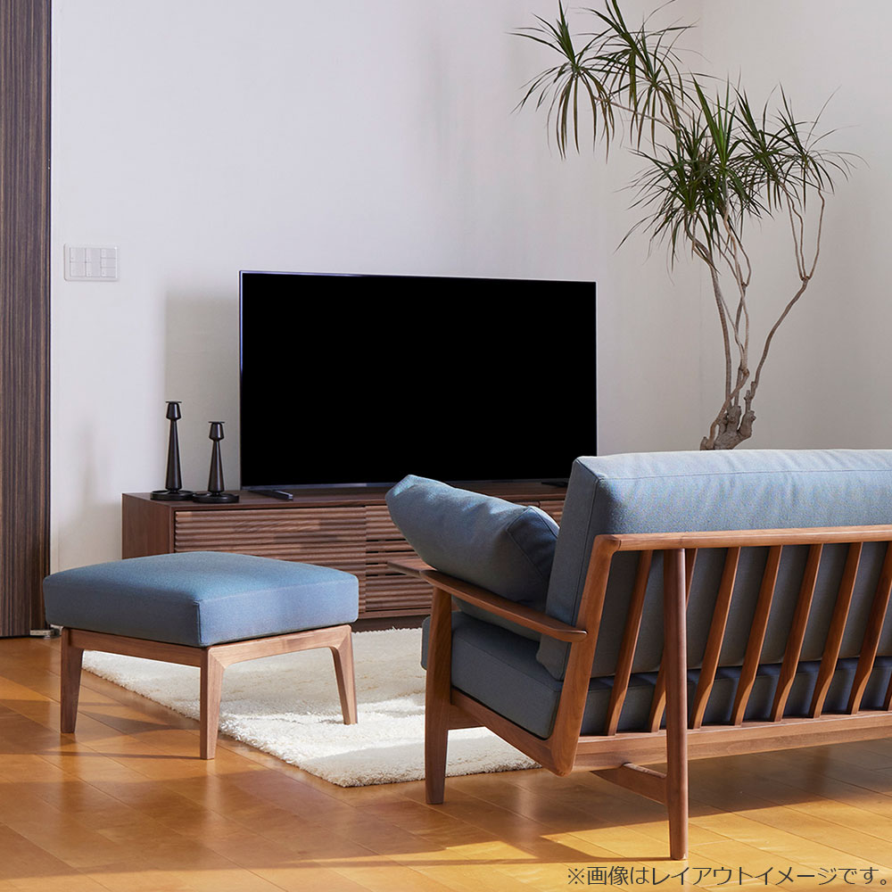 カリモク家具 テレビボード「デセール Q157」ウォールナット材XRG色 全3サイズ