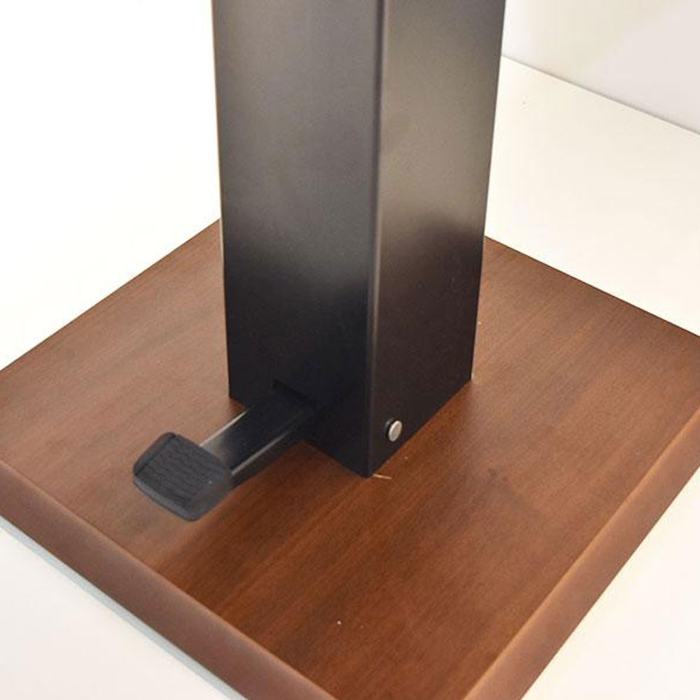 昇降式テーブル「フィット Eタイプ(正方形) ハイタイプ」幅80cmｘ高さ55〜71cm 全5色